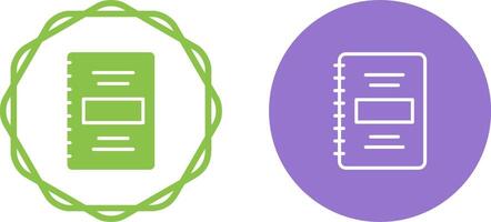 Notebook Vector Icon