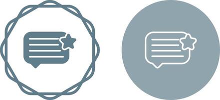 Feedback Vector Icon