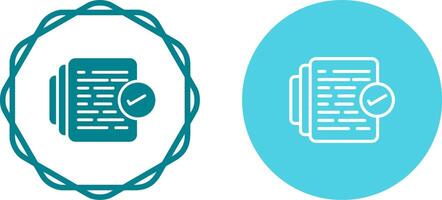 Document Versioning Vector Icon