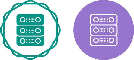 Dedicated Server Vector Icon
