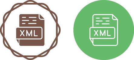 XML Vector Icon