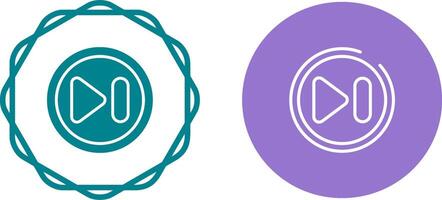Next Track Button Vector Icon