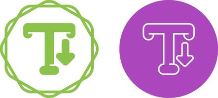 Typography Vector Icon