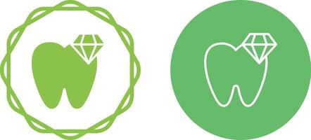 White Teeth Vector Icon