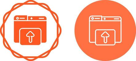 Uploading Vector Icon