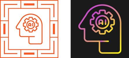 Artificial Intelligence Vector Icon