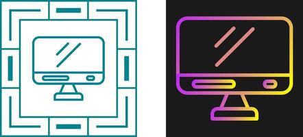 Monitor Vector Icon