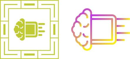 Machine Learning Vector Icon