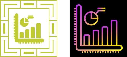 Graph Vector Icon