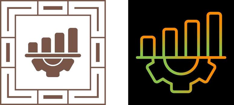 actuación mejoramiento vector icono