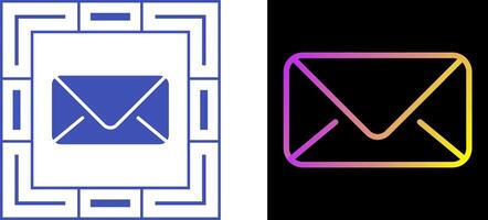 icono de vector de correo