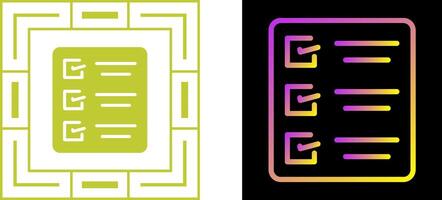 Task list Vector Icon