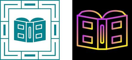 Open book Vector Icon