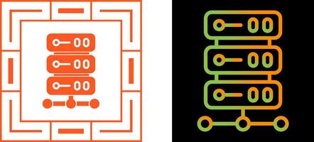 icono de vector de base de datos