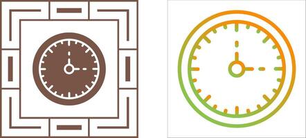 Clock Three Vector Icon