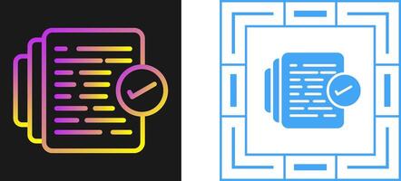 Document Versioning Vector Icon