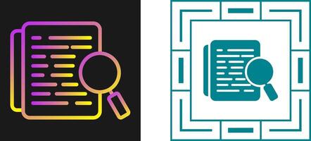 Document Review Vector Icon