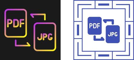 Document Conversion Vector Icon