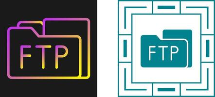 FTP Access Vector Icon