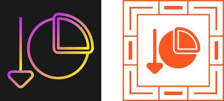 Chart Decreasing Vector Icon