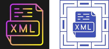 XML Vector Icon