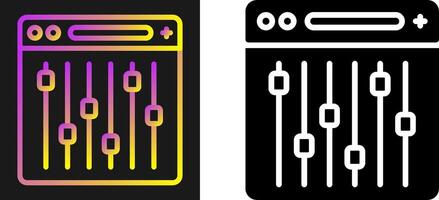 icono de vector de configuración