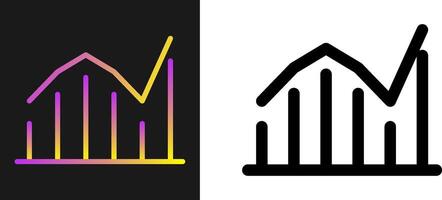 icono de vector de estadísticas