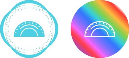 Protractor Vector Icon
