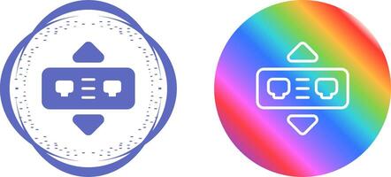 Network Bridge Vector Icon