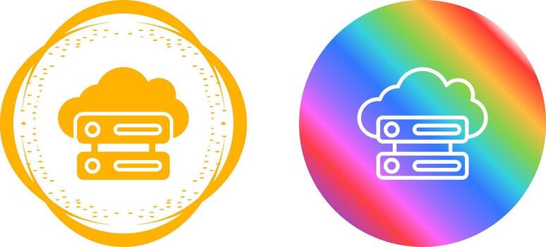 Cloud Computing Vector Icon