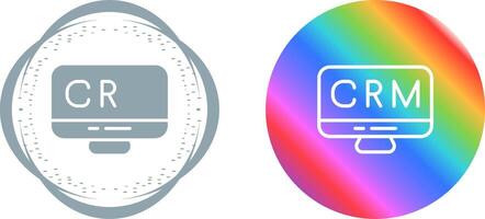 CRM Analytics Vector Icon