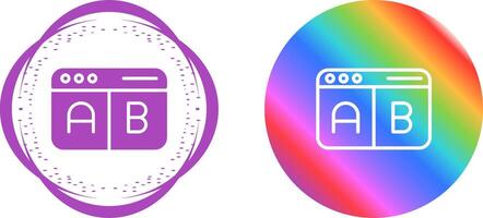 Multivariate Testing Vector Icon
