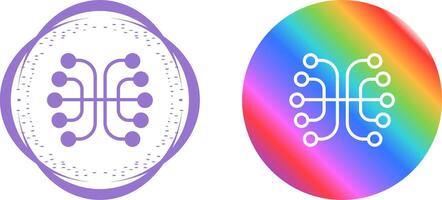 Neural Networks Vector Icon