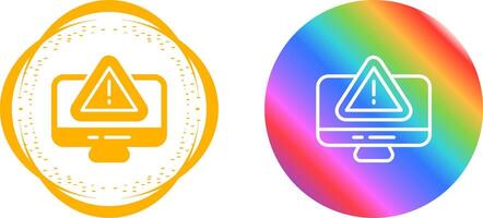 Cyber Danger Vector Icon