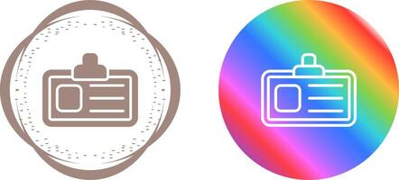 Business Card Vector Icon