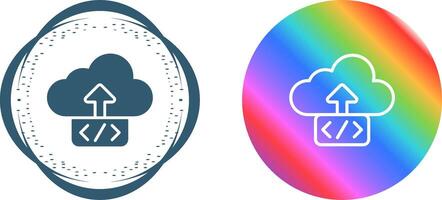 Cloud Deployment Vector Icon