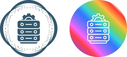 Data Center Maintenance Vector Icon