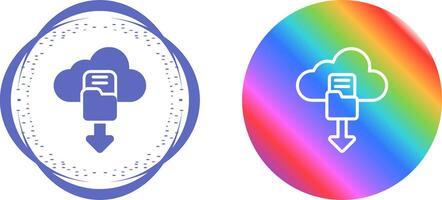 Cloud Security Auditing Vector Icon