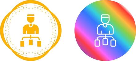 User Flow Vector Icon