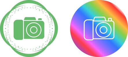 DSLR Camera Vector Icon