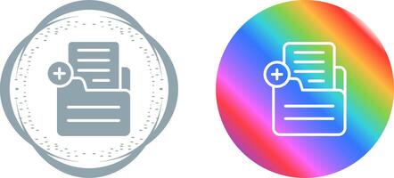 Document Add Vector Icon
