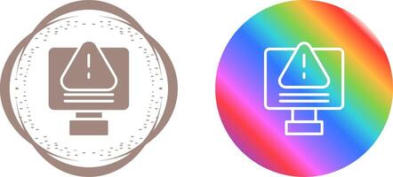 IT System Failure Vector Icon