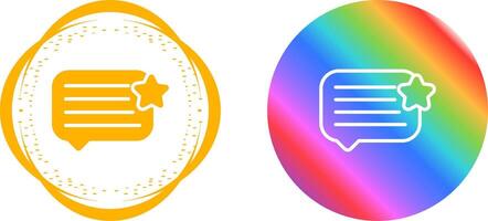 Feedback Vector Icon