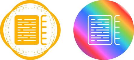 Document Indexing Vector Icon