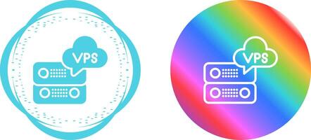 VPS Hosting Vector Icon