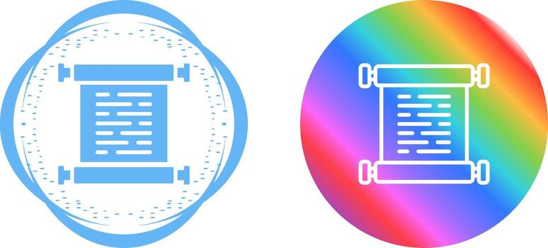 Scroll Vector Icon