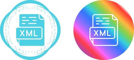XML Vector Icon