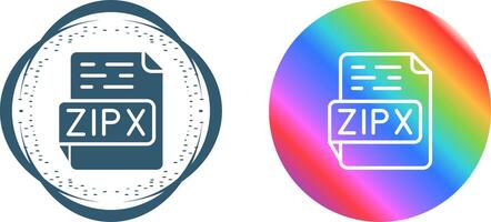 ZIPX Vector Icon