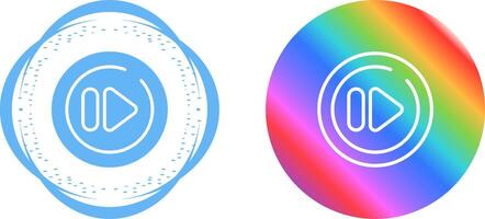 Next Track Circle Vector Icon