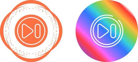 Next Track Button Vector Icon